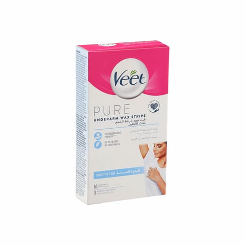 Veet Pure CWS Sensitive Underarms Strips