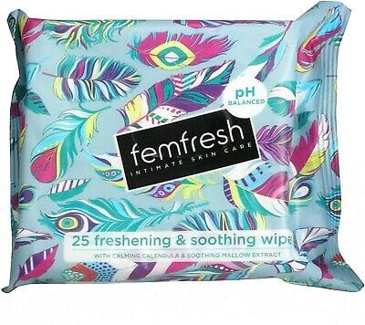 Femfresh Soothing Femenine Wipes 25pcs