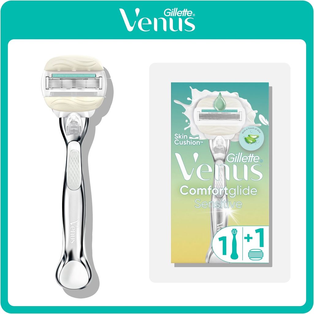 Gillette Venus Razor Sensitive Aloe Vera