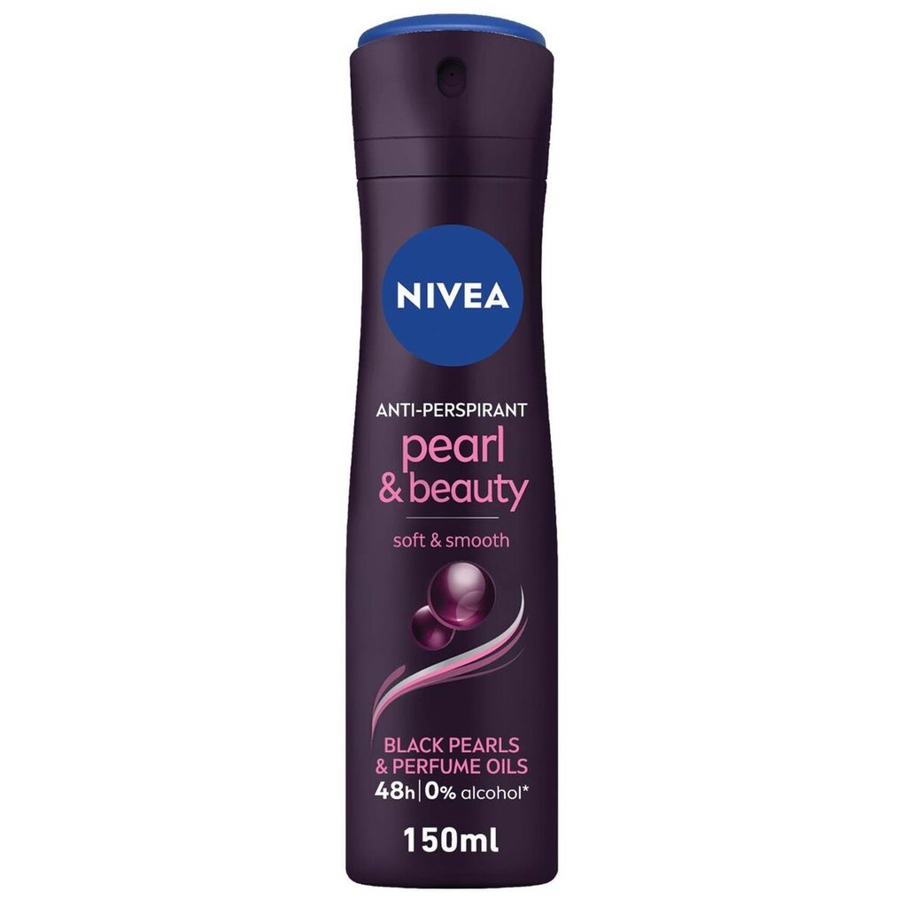 Nivea Deo Spray Women Black Pearl 150 Ml