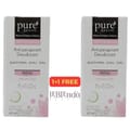 Purebeauty  Deodorant Roll-On Fresh 1+1