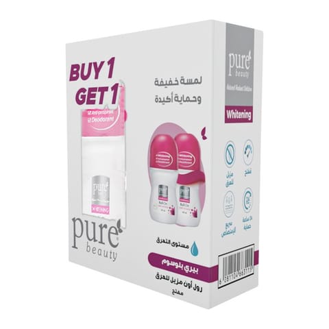Purebeauty Deo Roll-On Berry Blossom 1+1