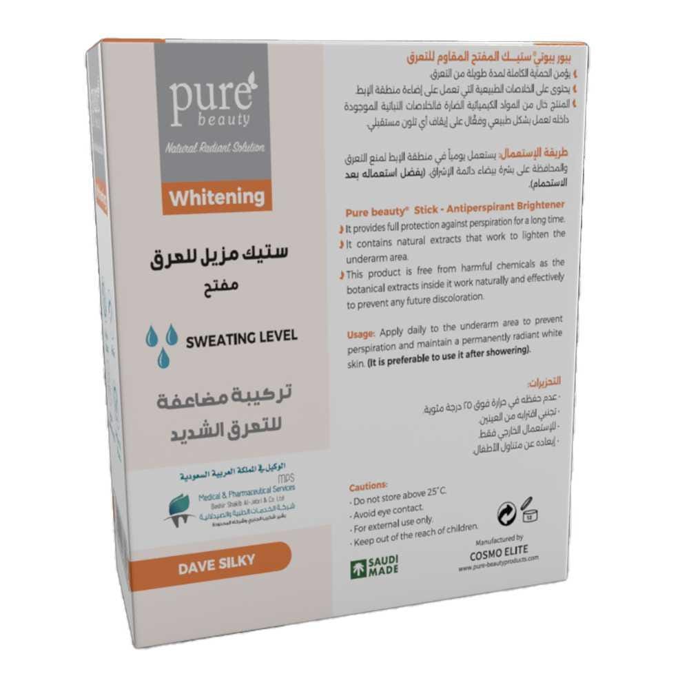 Purebeauty Deo Stick Dave Silky 1+1