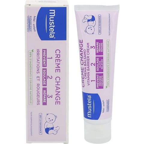 Mustela Vitamin Barrier Cream 123