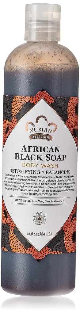 Nubian African Black Soap Body Wash
