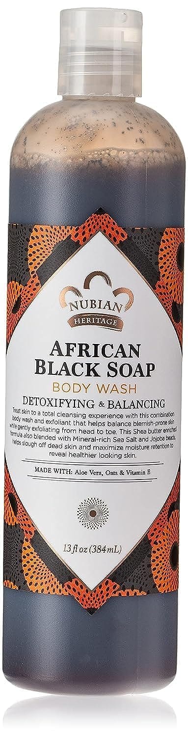 Nubian African Black Soap Body Wash