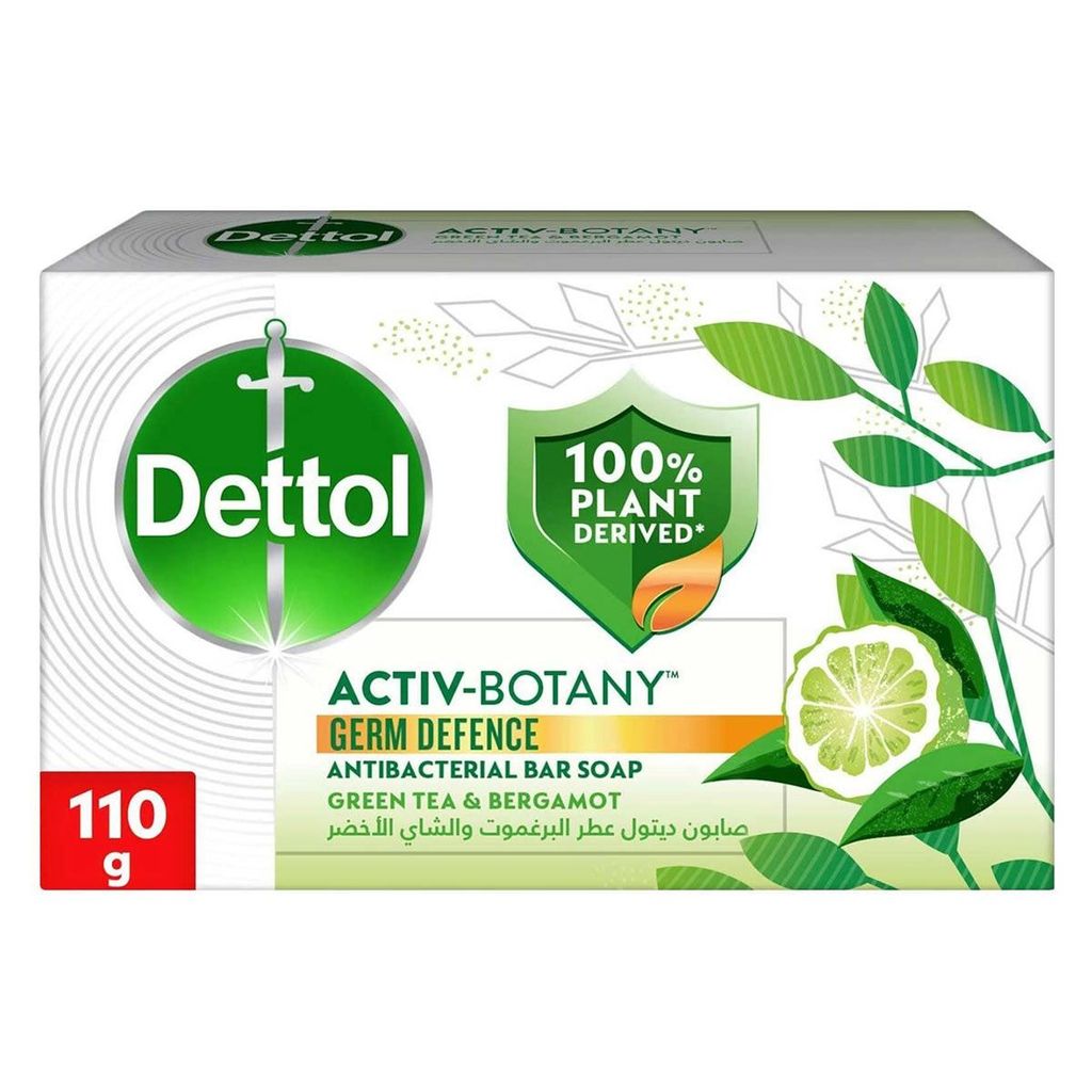 Dettol Soap Green Tea & Bergamot 110g