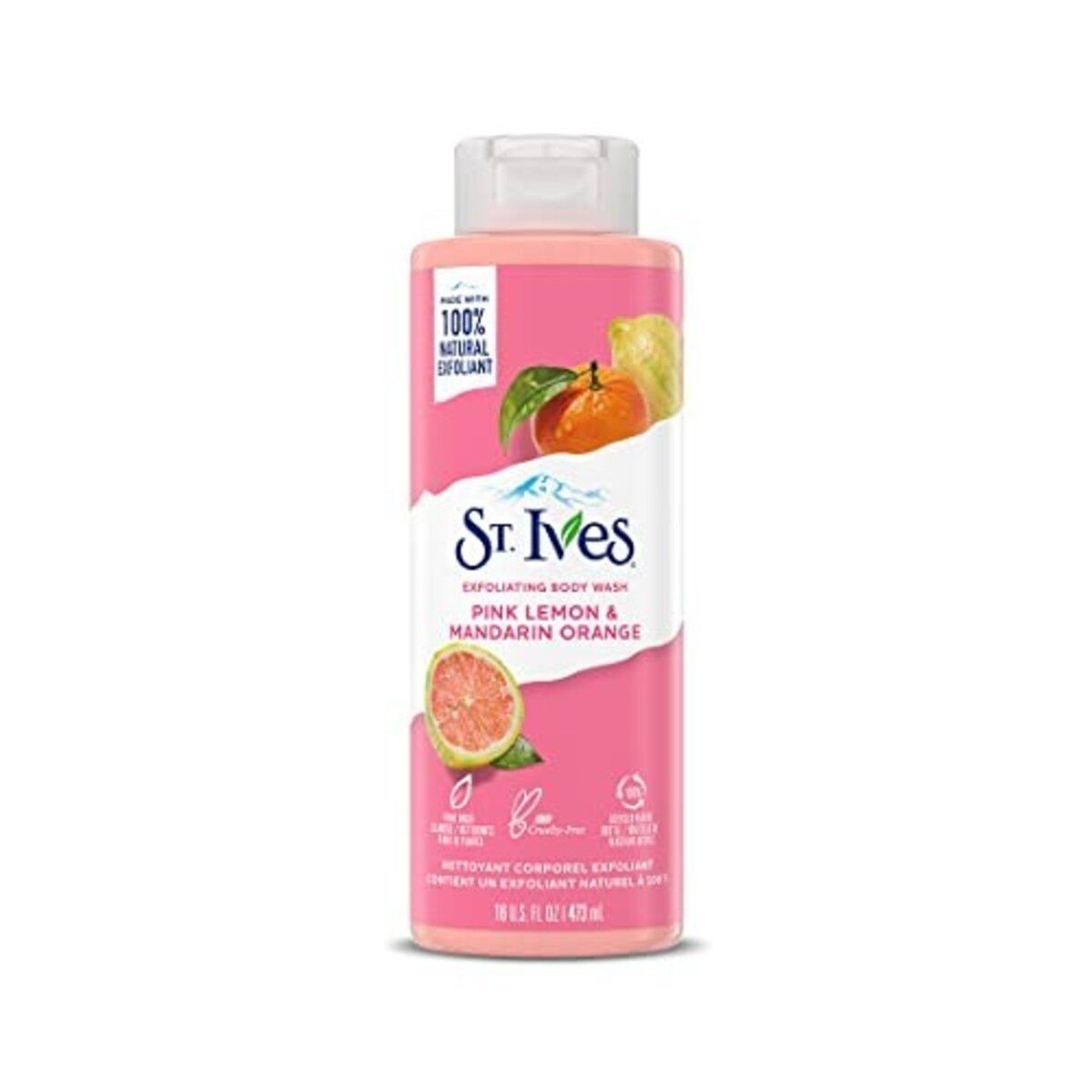 St.Ives Bw Pnk Lmn&Mndrn Orng 16 Oz