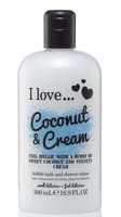 I LOVE Bath & Shower Coconut Cream 500ml