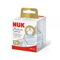 NUK NATURE SENSE TEAT SI 2S CL2 2/BOX