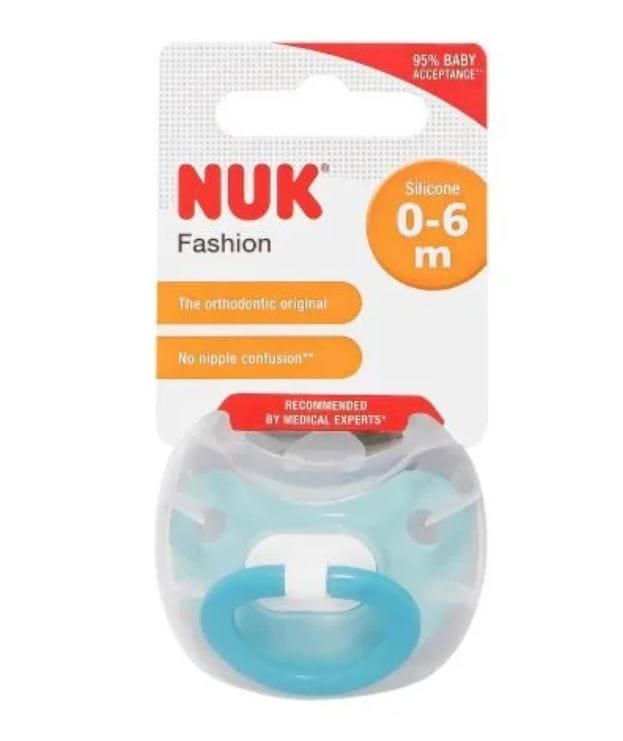 NUK SOOTHER SI INE S1 FASHION 1/BLC