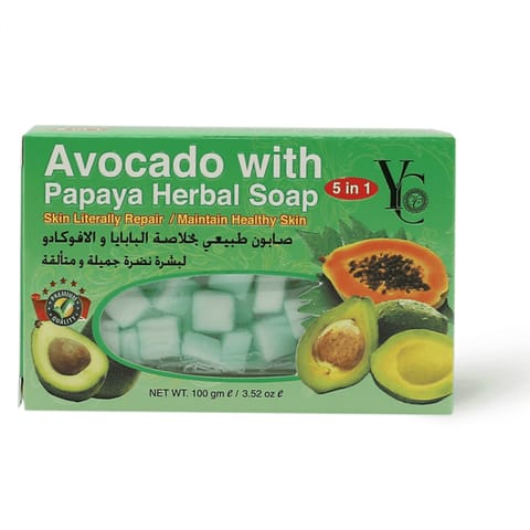 Yc Soap Avocado W Papaya 100Gm