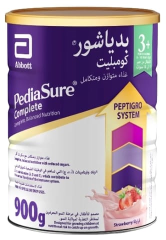 Pediasure 3+ Strawberry 900 Gm