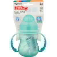 Nuby Wide Neck Bottle Non Drip 240Ml
