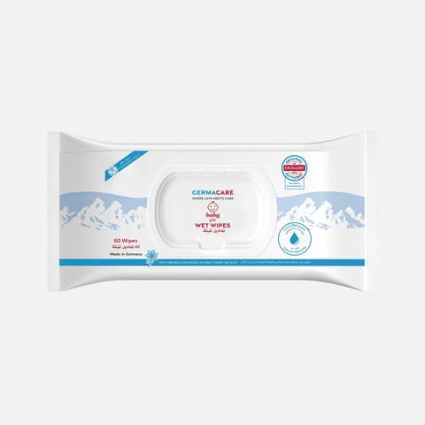 Germacare Baby Wet Wipes 60Pcs