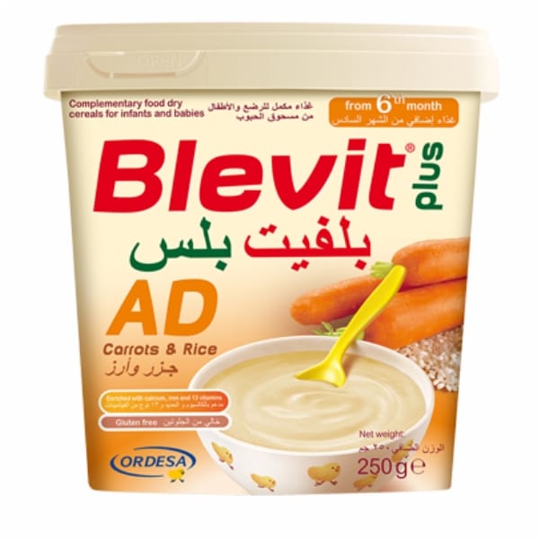 Blevit plus AD  Carrots&Rice 2