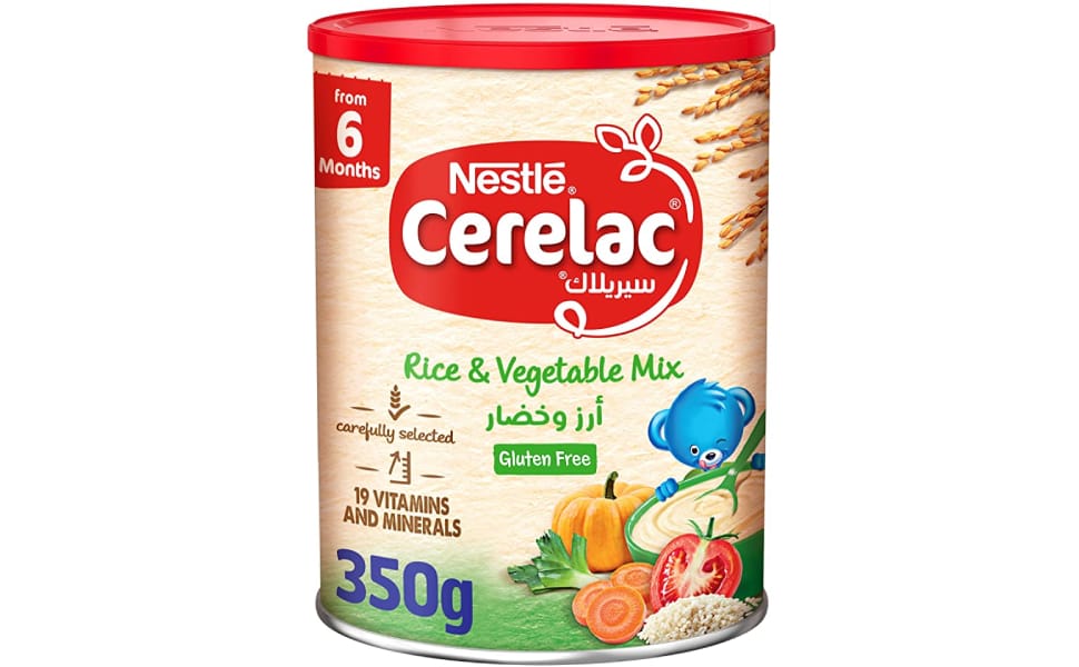 Cerelac Rice& Vegetable Mix 350 Gm