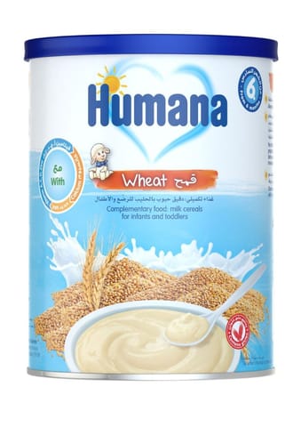 Humana Baby Cereal Wheat With Milk 400G