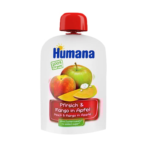 Humana Organic Peach & Mango & Apple +8M
