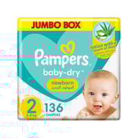 Pampers No-2 Small Jumbo Pack 1x136