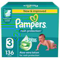 Pampers No-3 Medium Mega Pack 1x136
