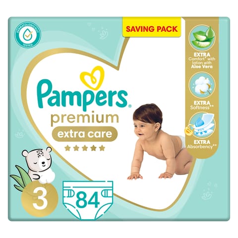 Pampers No-3 Medium Mega Pack 2x84