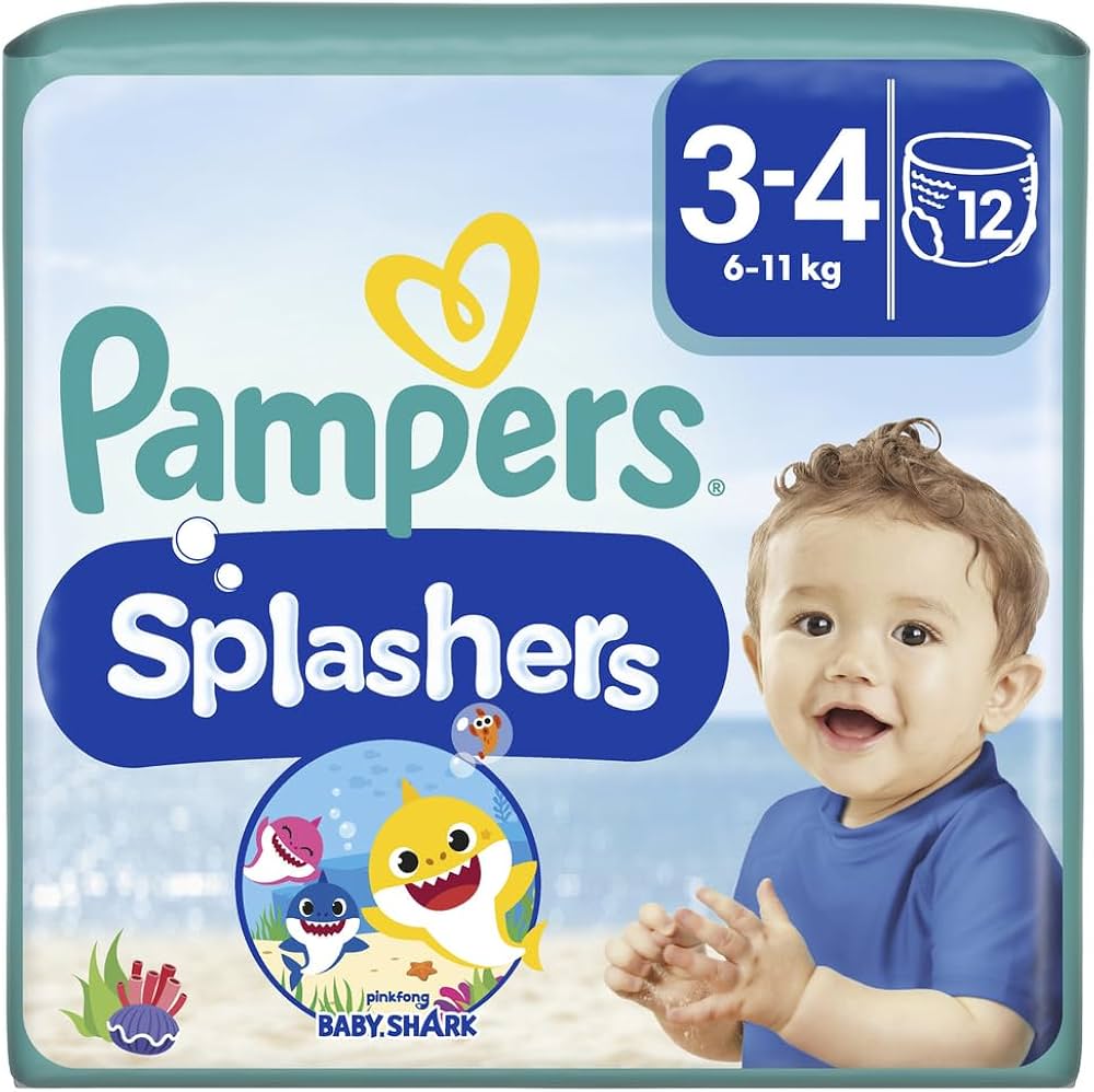 Pampers No-3 Medium Mega Pack 8x12