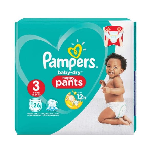 Pampers No-3 Medium Pants 4x26