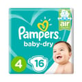 Pampers No-4 Large 6x16