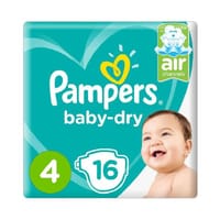 Pampers No-4 Large 6x16