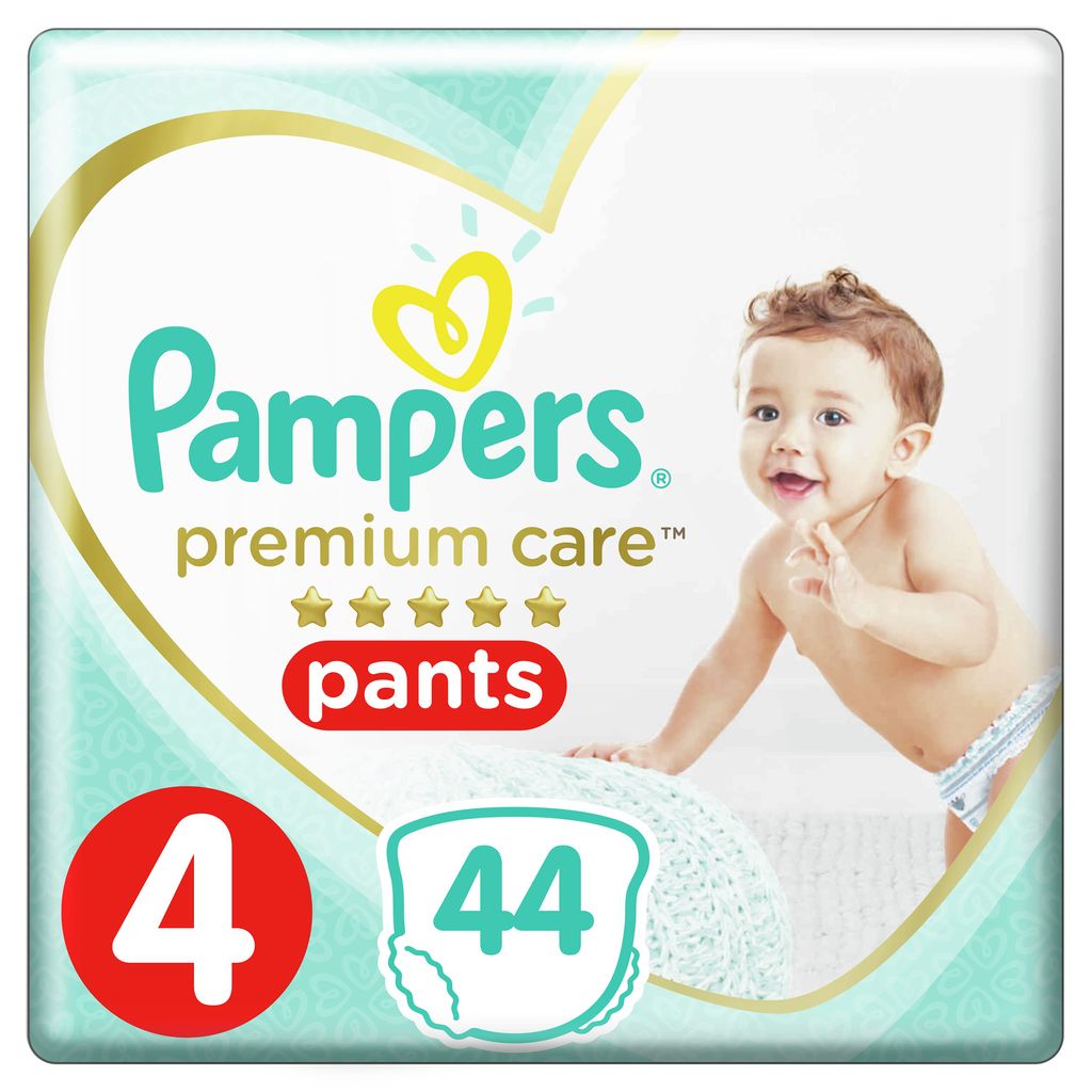Pampers No-4 Large P.Care Pants 2x44
