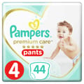 Pampers No-4 Large P.Care Pants 2x44