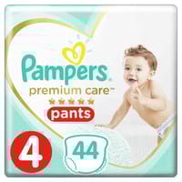 Pampers No-4 Large P.Care Pants 2x44