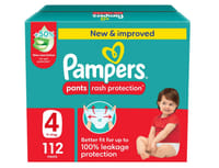 Pampers No-4 Large Pants Mega Pack 1x112