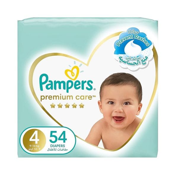 Pampers No-4 Large Premium Care 2x54