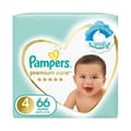 Pampers No-4 Large Premium Care 2x66
