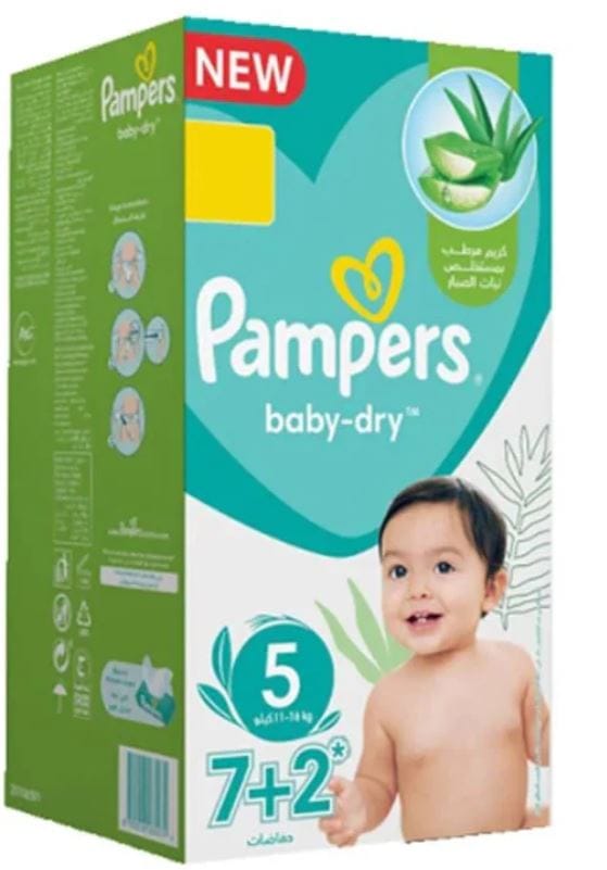 Pampers No-5 XL Junior 8x9