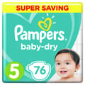 Pampers No-5 XL Junior P.Care Pants 1x76