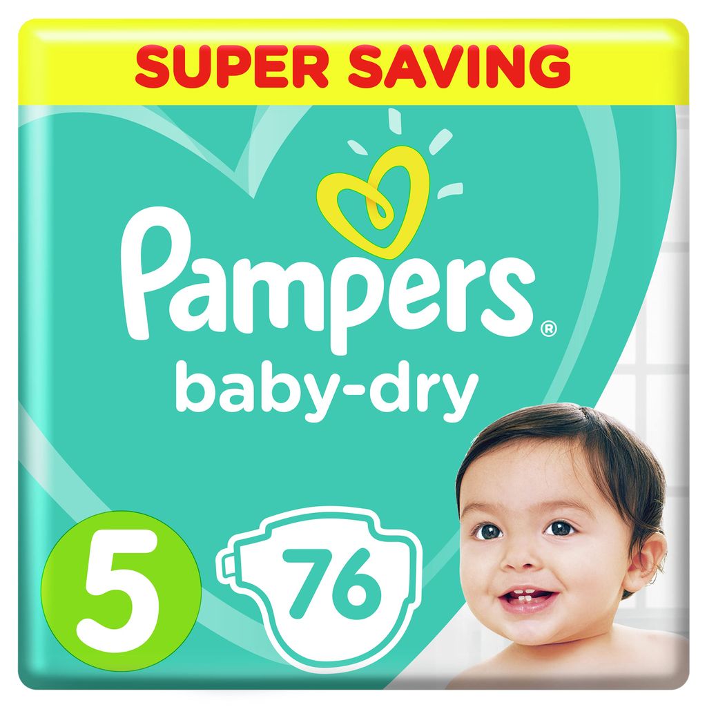 Pampers No-5 XL Junior P.Care Pants 1x76