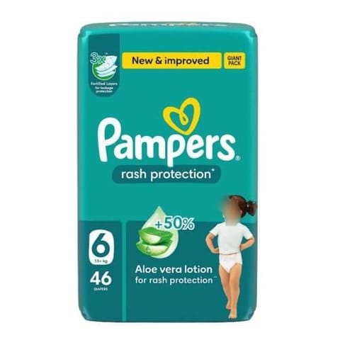 Pampers No-6 XXL Junior Mega Pack 2x46