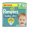 Pampers No-7 XXXL Jumbo Pack 2x42