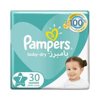 Pampers No-7 XXXL Value Pack 4x30