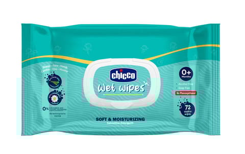 Chico Wet Wip Soft Clns 72 Pcs