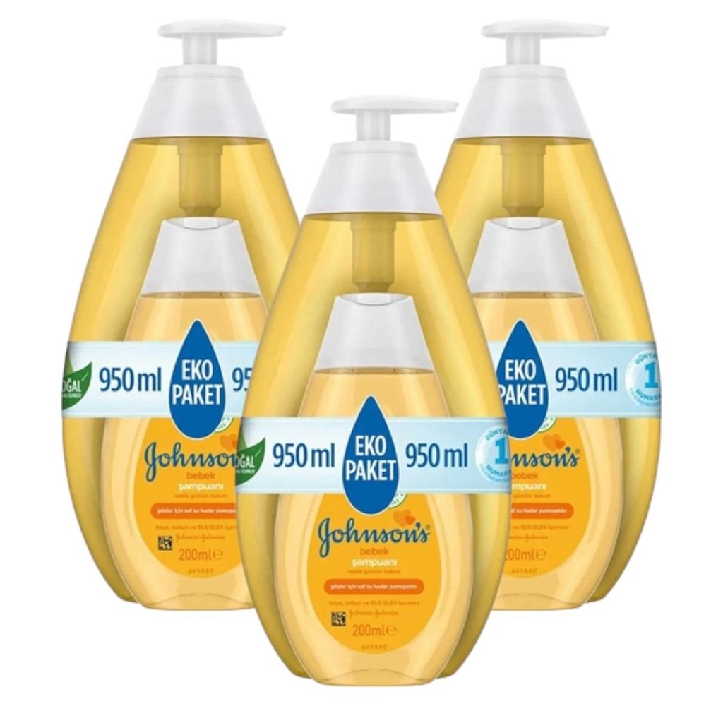 Johnson Baby Shampoo 750Ml  200Ml Free