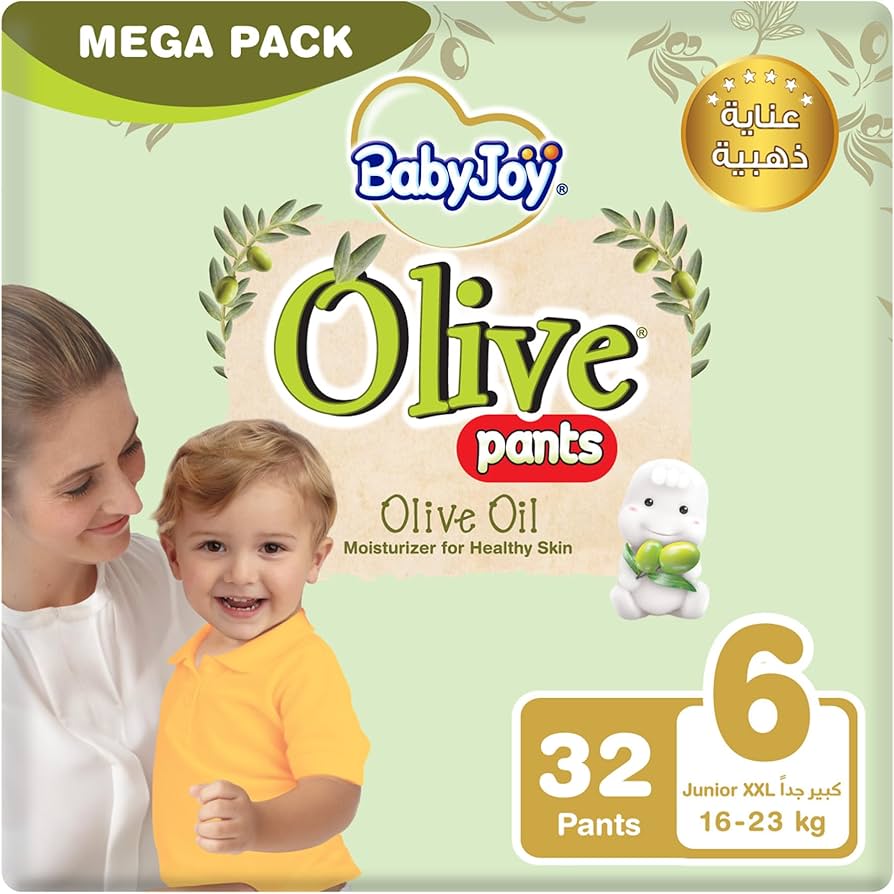 Babyjoy Olive Pants XXL Mega Pack 3x32