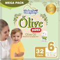 Babyjoy Olive Pants XXL Mega Pack 3x32