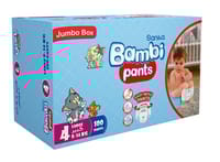Bambi Pants LG Jumbo Box 100 1P Gre