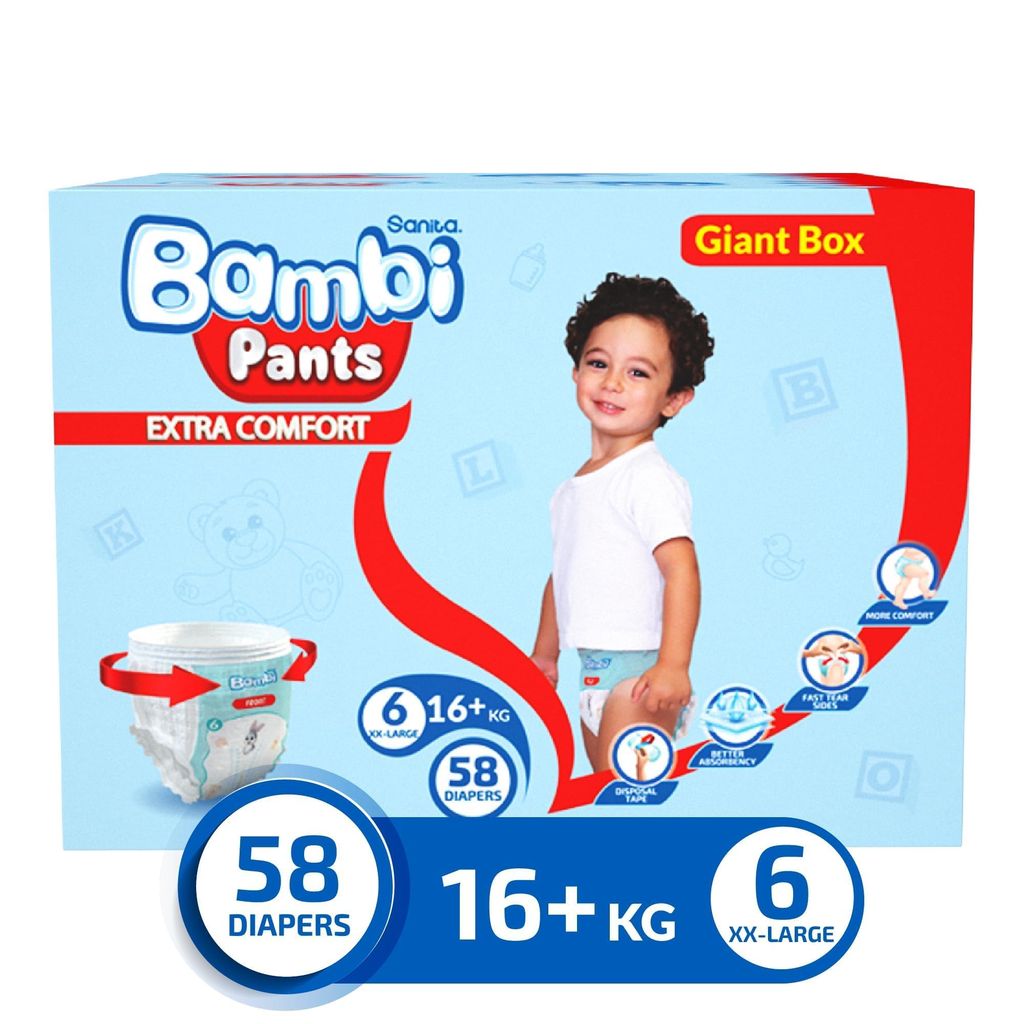 Bambi Pants XXL Giant Box 58 1P