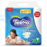 Teemo Diapers Mega Pack Small(3X72)