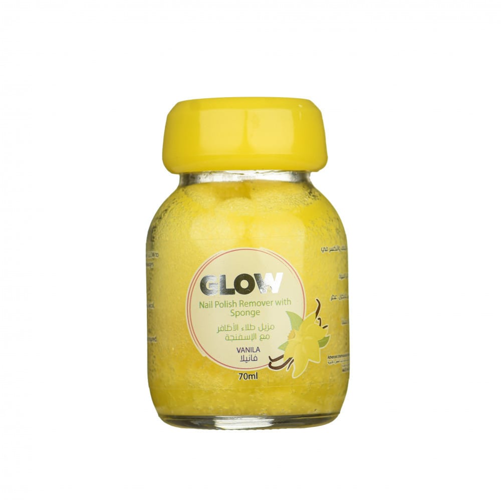 Glow Nail Polish Remover Spong Vanilla